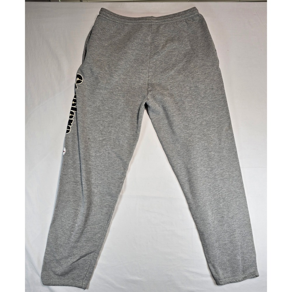 NFL Pittsburgh Steelers Sweatpants Mens Medium‎ Gray Fleece Joggers VF Imagewear